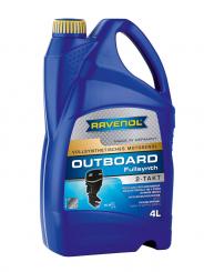 Outboard-Öl: Ravenol 2T, voll-synthetisch, 4l 